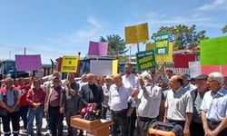 Malatya Arguvan’da çiftçilerden TMO’nun hububat fiyatlarına protesto