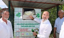 Ege Tütün İhracatçıları Birliği Salihli'de zirai ilaç atıkları için 7 atık noktası açtı