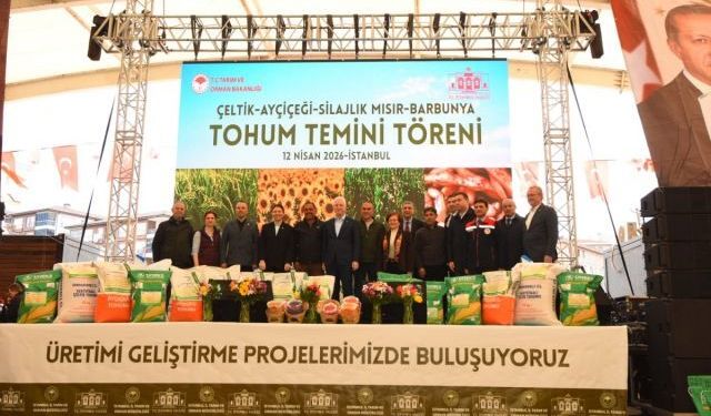 İstanbul’da Ayçiçeği ve Çeltik Tohumu Dağıtımı Yapıldı