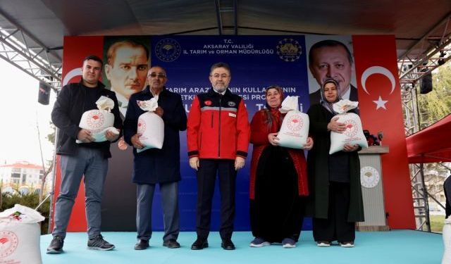 Yumaklı: Türkiye’de tohum üretimi 1,35 milyon tona ulaştı