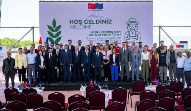 Malatya’da Tarım İşçileri İçin Geçici Barınma Alanı Açıldı