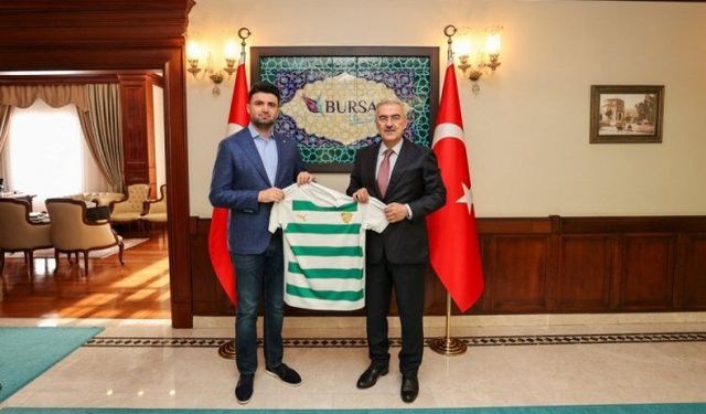 VALİ EROL AYYILDIZ İLE BURSASPOR’A GÜVEN, BURSA’YA UMUT