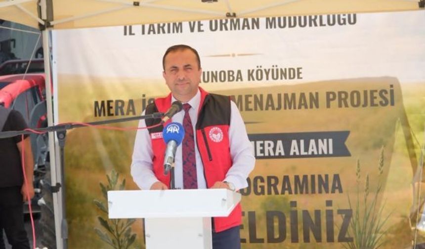 BÜGEM Müdürü Erdem: Karaman'da kuraklığa dayanıklı mera açıldı