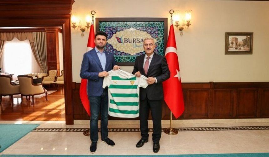 VALİ EROL AYYILDIZ İLE BURSASPOR’A GÜVEN, BURSA’YA UMUT