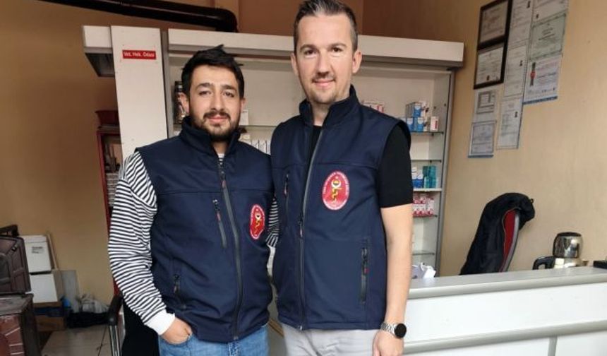 Kars VHO Başkanı Ödül, Susuz'da veteriner hekimi ziyaret etti
